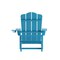Flash Furniture Blue Adirondack Patio Chairs with Cupholder, 4PK 4-LE-HMP-1044-10-BL-GG - alternate 2
